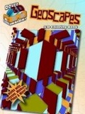 Cover: 3-D Coloring Book - Geoscapes - Dover Children's