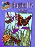 Cover: 3-D Coloring Book - Butterfly Designs - Dover Children's