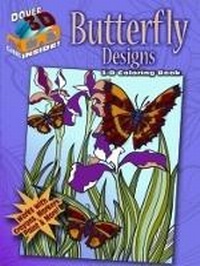 Enlarge image Cover: 3-D Coloring Book - Butterfly Designs - Dover Children's