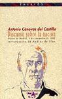 Abbildung von: Discurso sobre la nación - Biblioteca Nueva