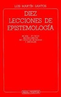 Abbildung von: Diez lecciones de epistemología - Ediciones Akal