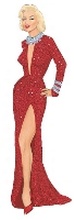 Cover: Golden Age of Hollywood Paper Dolls with Glitter! - Dover Children's