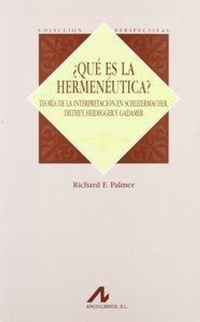 Abbildung von: ¿Qué es la hermenéutica? - Arco Libros - La Muralla, S.L.