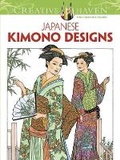 Cover: Creative Haven Japanese Kimono Designs Coloring Book - Dover Publications Inc.