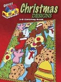 Cover: 3-D Coloring Book - Christmas Designs - Dover Children's