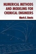 Cover: Numerical Methods and Modeling for Chemical Engineers - Dover Publications Inc.