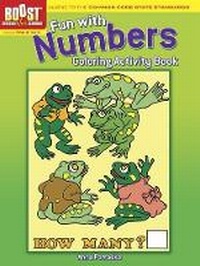 Enlarge image Cover: Boost Fun with Numbers Coloring Activity Book - Dover Children's