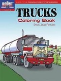 Cover: Boost Trucks Coloring Book - Dover Children's