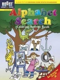 Cover: BOOST Alphabet Search Coloring Activity Book - Dover Publications Inc.
