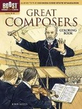 Cover: Boost Great Composers Coloring Book - Dover Children's