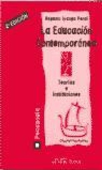 Abbildung von: La educación contemporánea : teorías e instituciones - Nau Llibres (Edicions Culturals Valencianes, S.A.)