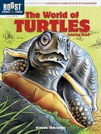 Enlarge image Cover: BOOST The World of Turtles Coloring Book - Dover Publications Inc.