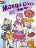Cover: Manga Girls Coloring Book - Dover Children's