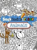 Cover: Seek, Sketch and Color -- Animals - Dover Children's