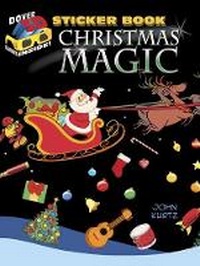 Enlarge image Cover: 3-D Sticker Book--Christmas Magic - Dover Children's