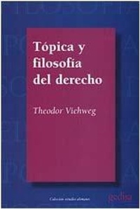 Abbildung von: Tópica y filosofía del derecho - Gedisa