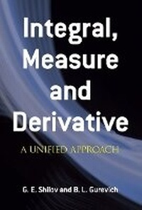 Enlarge image Cover: Integral Measure and Derivative - Dover Publications Inc.