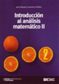 Abbildung von: Introducción al análisis matemático II - ESIC Editorial