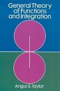 Enlarge image Cover: General Theory of Functions and Integration - Dover Publications Inc.