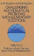 Cover: Challenging Mathematical Problems with Elementary Solutions, Vol. II - Dover Publications Inc.