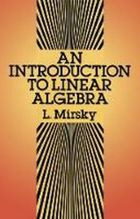 Abbildung von: An Introduction to Linear Algebra - Dover Publications Inc.