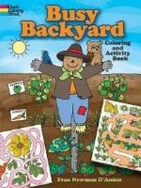 Enlarge image Cover: Busy Backyard Coloring and Activity Book - Dover Children's