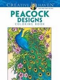 Enlarge image Cover: Creative Haven Peacock Designs Coloring Book - Dover Children's