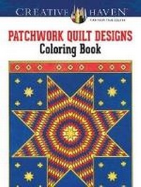 Enlarge image Cover: Creative Haven Patchwork Quilt Designs Coloring Book - Dover Children's