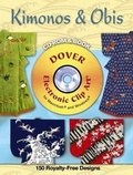 Cover: Kimonos and Obis CD-ROM and Book - Dover Publications Inc.