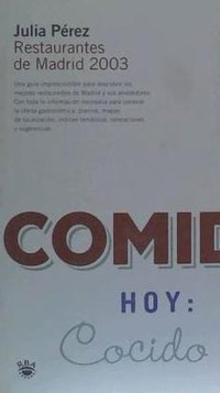 Abbildung von: Restaurantes de Madrid 2003 - RBA Libros