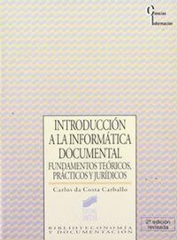 Abbildung von: Introduccion a la Informatica Documental - Sintesis Editorial