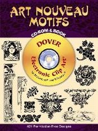 Abbildung von: Art Nouveau Motifs CD-ROM and Book - Dover Publications Inc.