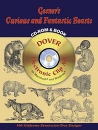 Abbildung von: Gesner's Curious and Fantastic Beasts CD-Rom and Book - Dover Publications Inc.