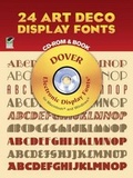 Cover: 24 Art Deco Display Fonts - Dover Publications Inc.