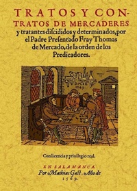 Abbildung von: Tratos y contratos de mercaderes y tratantes discididos y determinados - Editorial Maxtor