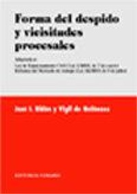 Abbildung von: Forma del despido y vicisitudes procesales - Editorial Comares