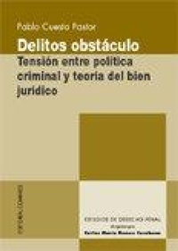 Abbildung von: Delitos obstáculo - Editorial Comares