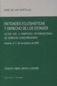 Abbildung von: Entidades Eclesiasticas y Derecho de Los Estados - Editorial Comares