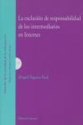 Bild: La exclusión de responsabilidad de los intermediarios de Internet - Editorial Comares