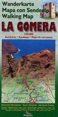 Abbildung von: Walking Map of La Gomera - Publicaciones Turquesa