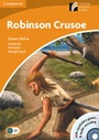 Cover: Robinson Crusoe Level 4 Intermediate Book with CD-ROM and Audio CD - Cambridge University Press