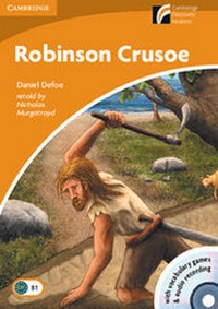 Enlarge image Cover: Robinson Crusoe Level 4 Intermediate Book with CD-ROM and Audio CD - Cambridge University Press
