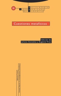 Abbildung von: Cuestiones metafísicas - Editorial Trotta, S.A.