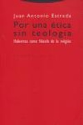 Bild: Por una &eacute;tica sin teolog&iacute;a : Habermas como fil&oacute;sofo de la religi&oacute;n - Editorial Trotta, S.A.