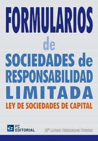 Abbildung von: Formularios de sociedades de responsabilidad limitada : Ley de sociedades de capital - FC EDITORIAL