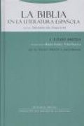 Cover: La Biblia En La Literatura Espanola - Trotta