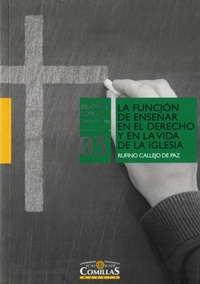 Abbildung von: La función de enseñar en el derecho y en la vida de la Iglesia - Universidad Pontificia Comillas (Publicaciones)