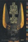 Cover: Los Setenta Grandes Misterios del Antiguo Egipto - Blume