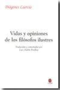 Abbildung von: Vidas y opiniones de los filósofos ilustres - Editorial Lucina