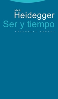 Abbildung von: Ser y tiempo - Editorial Trotta, S.A.